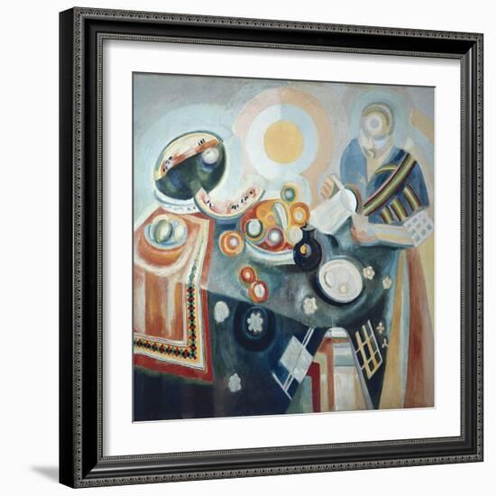 La Verseuse-Robert Delaunay-Framed Art Print