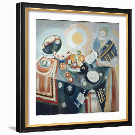 La Verseuse-Robert Delaunay-Framed Art Print