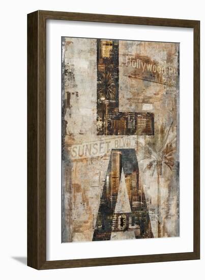 LA Vertical-Luke Wilson-Framed Art Print