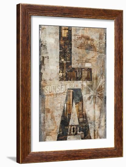 LA Vertical-Luke Wilson-Framed Art Print