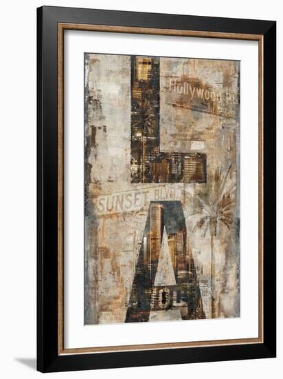 LA Vertical-Luke Wilson-Framed Art Print