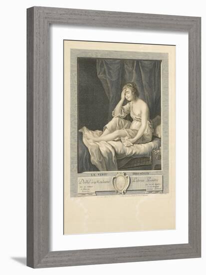 La Vertu Irresolue-Elisabeth Louise Vigee-LeBrun-Framed Giclee Print