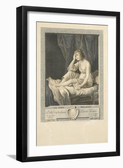 La Vertu Irresolue-Elisabeth Louise Vigee-LeBrun-Framed Giclee Print