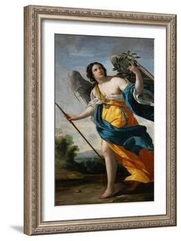 La Vertu-Virtue, around 1640.-Simon Vouet-Framed Giclee Print