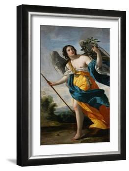 La Vertu-Virtue, around 1640.-Simon Vouet-Framed Giclee Print