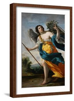 La Vertu-Virtue, around 1640.-Simon Vouet-Framed Giclee Print