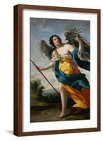 La Vertu-Virtue, around 1640.-Simon Vouet-Framed Giclee Print