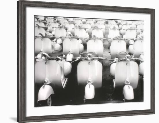 La Vespa-null-Framed Art Print