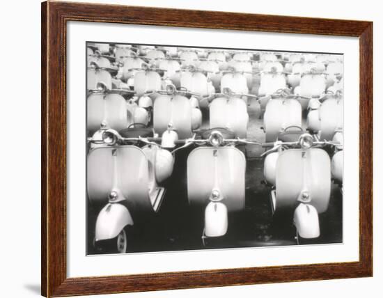 La Vespa-null-Framed Art Print