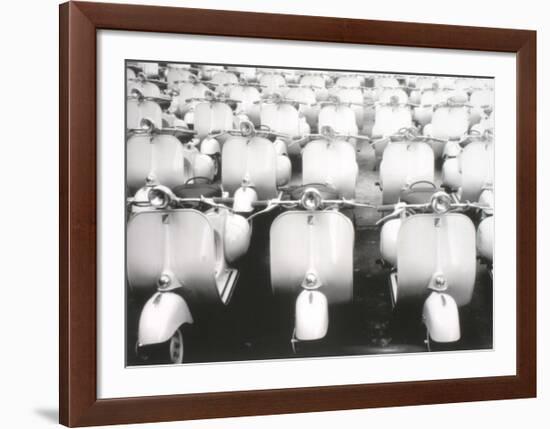 La Vespa-null-Framed Art Print