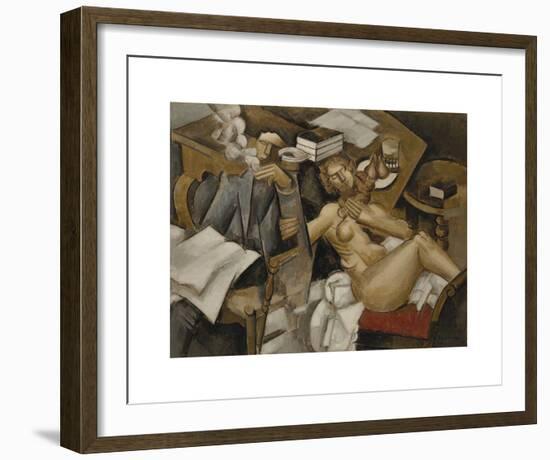 La vie conjugale-Roger De La Fresnaye-Framed Premium Giclee Print