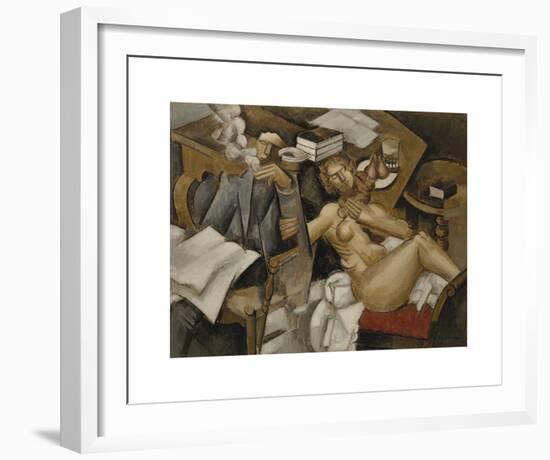 La vie conjugale-Roger De La Fresnaye-Framed Premium Giclee Print