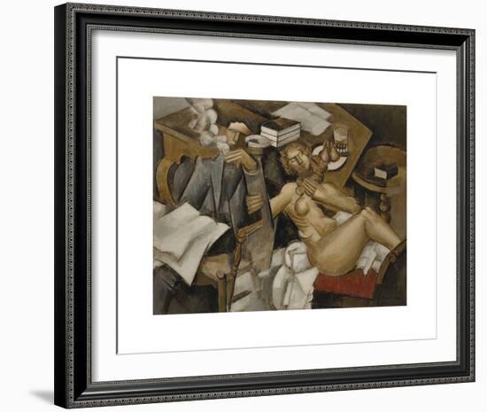 La vie conjugale-Roger De La Fresnaye-Framed Premium Giclee Print