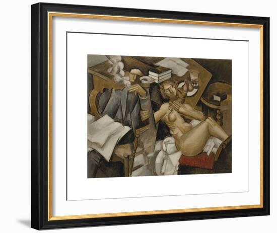 La vie conjugale-Roger De La Fresnaye-Framed Premium Giclee Print