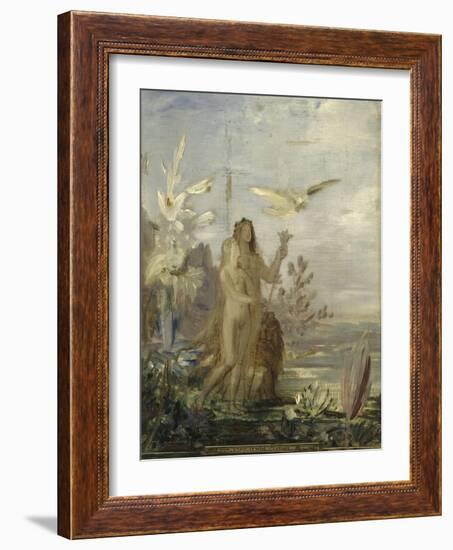 La Vie de l'Humanité : l'Age d'or, Adam-Gustave Moreau-Framed Giclee Print