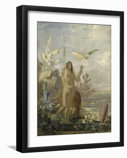 La Vie de l'Humanité : l'Age d'or, Adam-Gustave Moreau-Framed Giclee Print