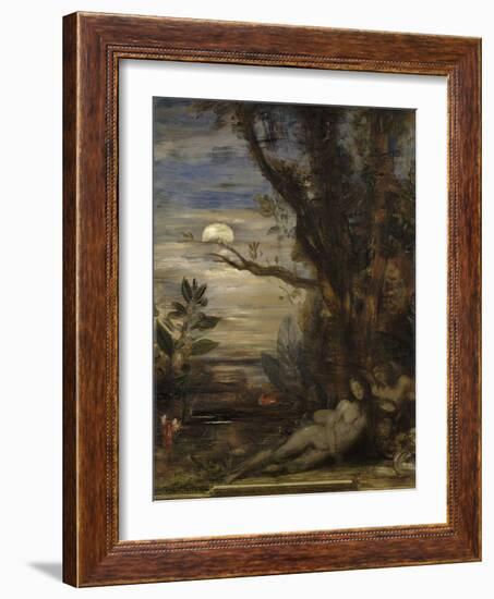 La Vie de l'Humanité : l'Âge d'or, Adam-Gustave Moreau-Framed Giclee Print