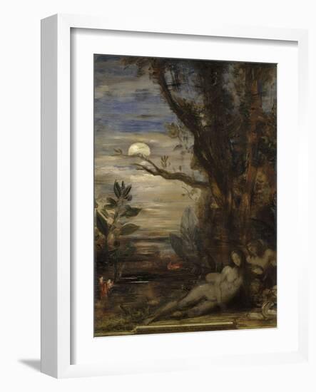 La Vie de l'Humanité : l'Âge d'or, Adam-Gustave Moreau-Framed Giclee Print