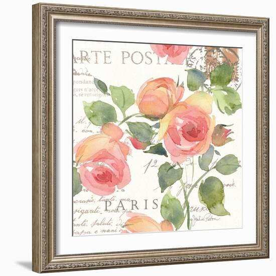 La Vie En Rose I-Julie Paton-Framed Art Print