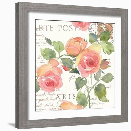 La Vie En Rose I-Julie Paton-Framed Art Print