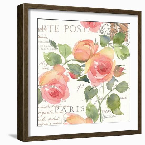 La Vie En Rose I-Julie Paton-Framed Art Print