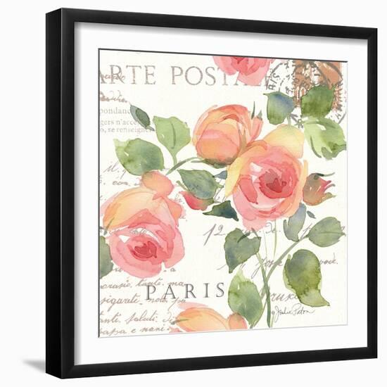 La Vie En Rose I-Julie Paton-Framed Art Print