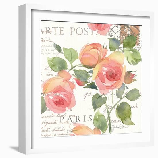 La Vie En Rose I-Julie Paton-Framed Art Print