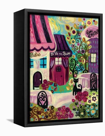 La Vie en Rose-Natasha Wescoat-Framed Premier Image Canvas