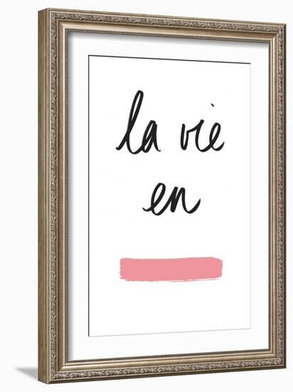 La vie en Rose-Florent Bodart-Framed Giclee Print