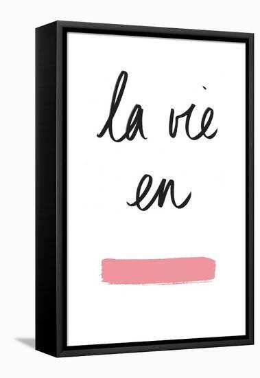 La vie en Rose-Florent Bodart-Framed Premier Image Canvas