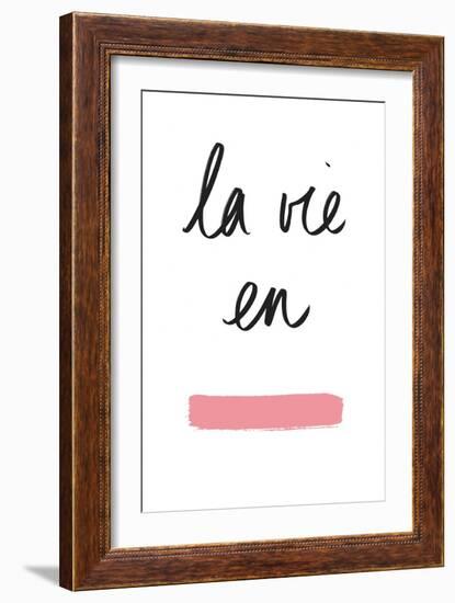 La Vie En Rose-Florent Bodart-Framed Giclee Print