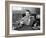 La vie est belle IT'S A WONDERFUL LIFE de FrankCapra avec Karolyn Grimes, James Stewart, 1946-null-Framed Photo