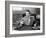 La vie est belle IT'S A WONDERFUL LIFE de FrankCapra avec Karolyn Grimes, James Stewart, 1946-null-Framed Photo