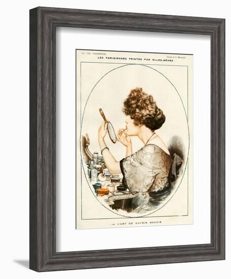 La Vie Parisienne, 1919, France-null-Framed Giclee Print