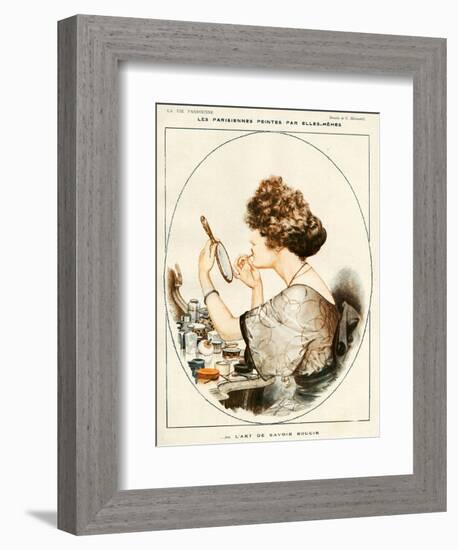 La Vie Parisienne, 1919, France-null-Framed Giclee Print