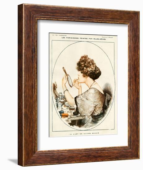 La Vie Parisienne, 1919, France-null-Framed Giclee Print