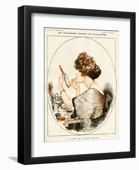 La Vie Parisienne, 1919, France-null-Framed Giclee Print