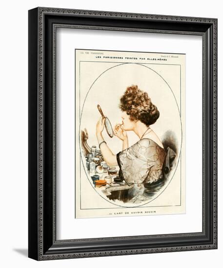 La Vie Parisienne, 1919, France-null-Framed Giclee Print