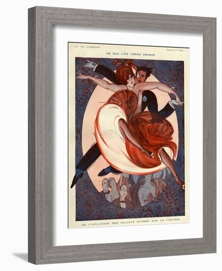 La Vie Parisienne, 1920, France-null-Framed Giclee Print
