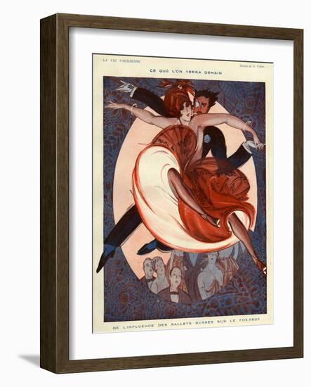 La Vie Parisienne, 1920, France-null-Framed Giclee Print