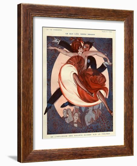 La Vie Parisienne, 1920, France-null-Framed Giclee Print