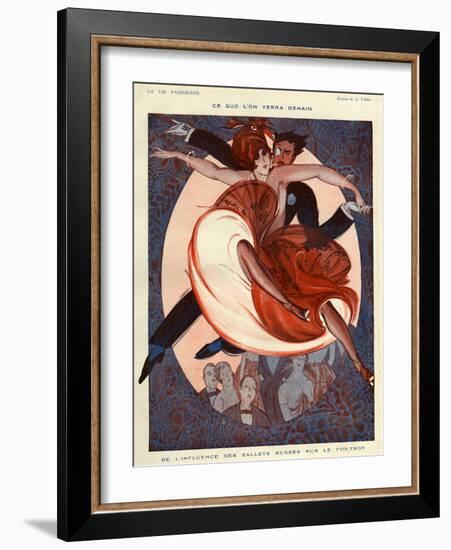 La Vie Parisienne, 1920, France-null-Framed Giclee Print