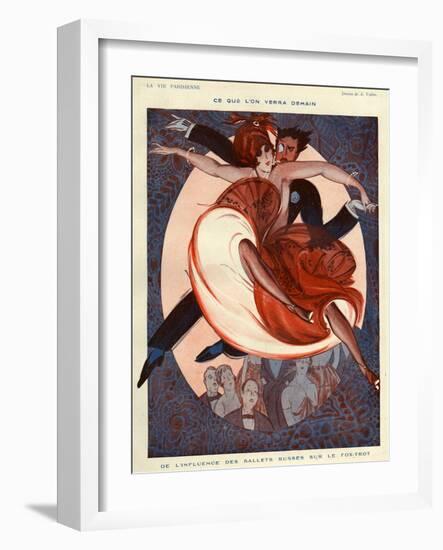 La Vie Parisienne, 1920, France-null-Framed Giclee Print