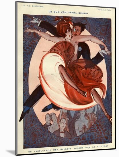 La Vie Parisienne, 1920, France-null-Mounted Giclee Print