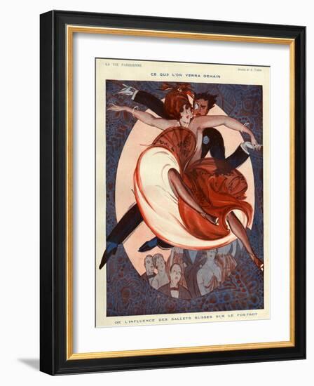 La Vie Parisienne, 1920, France-null-Framed Giclee Print