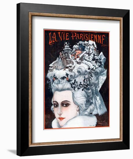 La Vie Parisienne, 1923, France-null-Framed Giclee Print