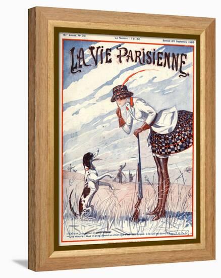 La Vie Parisienne, 1923, France-null-Framed Premier Image Canvas