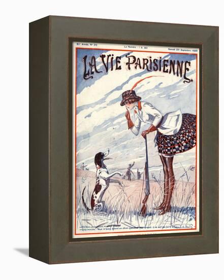 La Vie Parisienne, 1923, France-null-Framed Premier Image Canvas