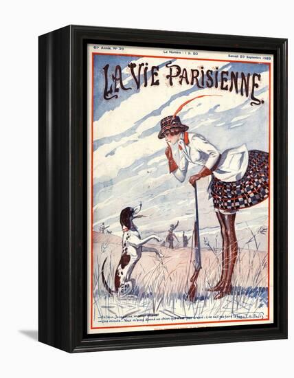 La Vie Parisienne, 1923, France-null-Framed Premier Image Canvas