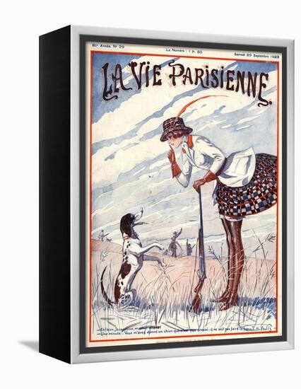 La Vie Parisienne, 1923, France-null-Framed Premier Image Canvas